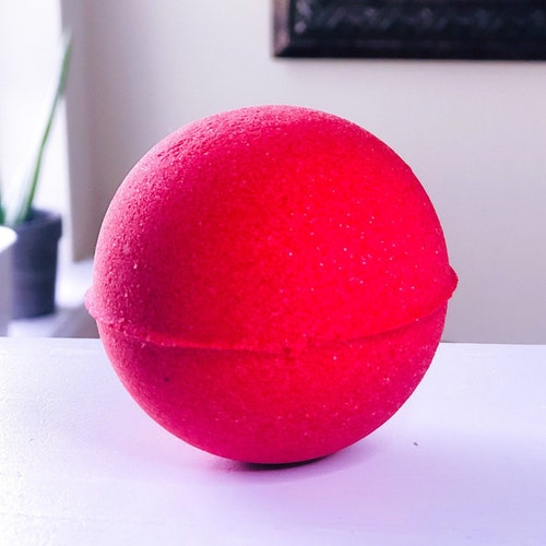Blood Red Bath Bomb Etsy