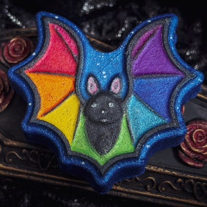 Bomba da bagno pipistrello arcobaleno - Patchouli arancione