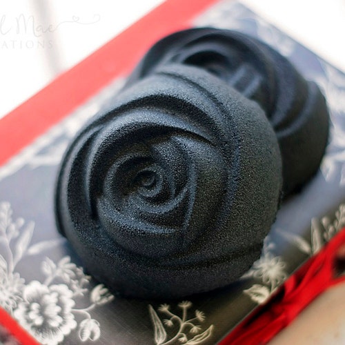 Black & Gold Bath Bomb Etsy