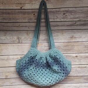 Crochet granny square bag image 1