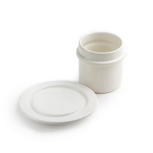 Tea Cup And Saucer Set I Modern Ceramic Mug I Coffee Lover Gift I Stoneware tumbler zdjęcie 5