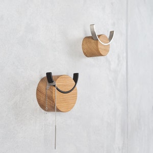 Wall mounted wall hook