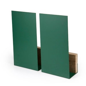 Green magazine holder