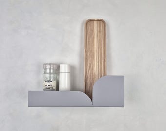 Grey Kitchen Shelves for Spices & Essentials BAUHAUS I More colors