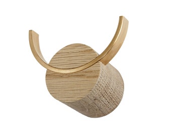 Crochet mural en bois I CERF