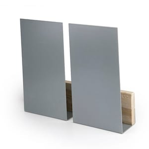 Grey wall magazine rack