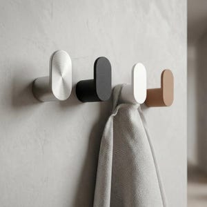 Minimalistischer Wandhaken BAUHAUS, Moderne Garderobe