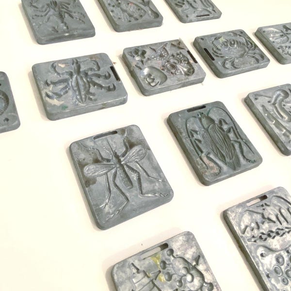 Vintage Mattel Thingmaker Molds - 1960s Toys - Bugs, Insects, Anatomy, Creepy - YOU PICK