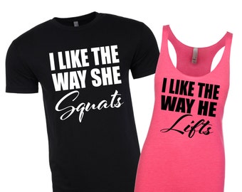 Couples Gym Shirts | Etsy