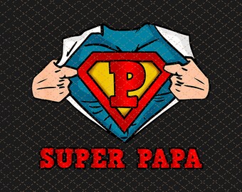 Super Papa Etsy