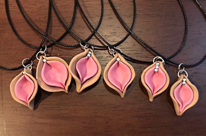 Collar de vagina joyería feminista vulva yoni lesbiana Etsy