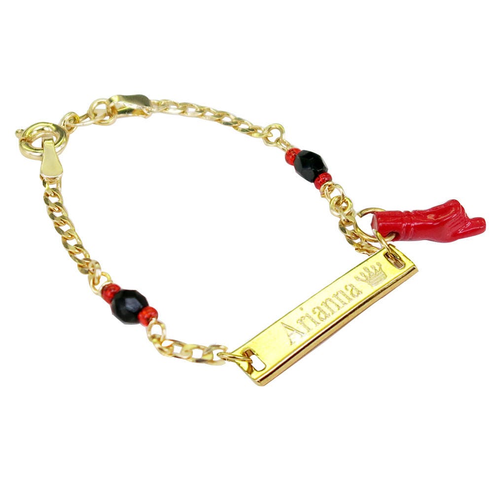ID Bracelet, Baby Bracelet, Personalized Baby Bracelet,  Pulsera de A…
