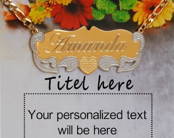 Regalo di amicizia a lunga distanza, Collana migliore amica