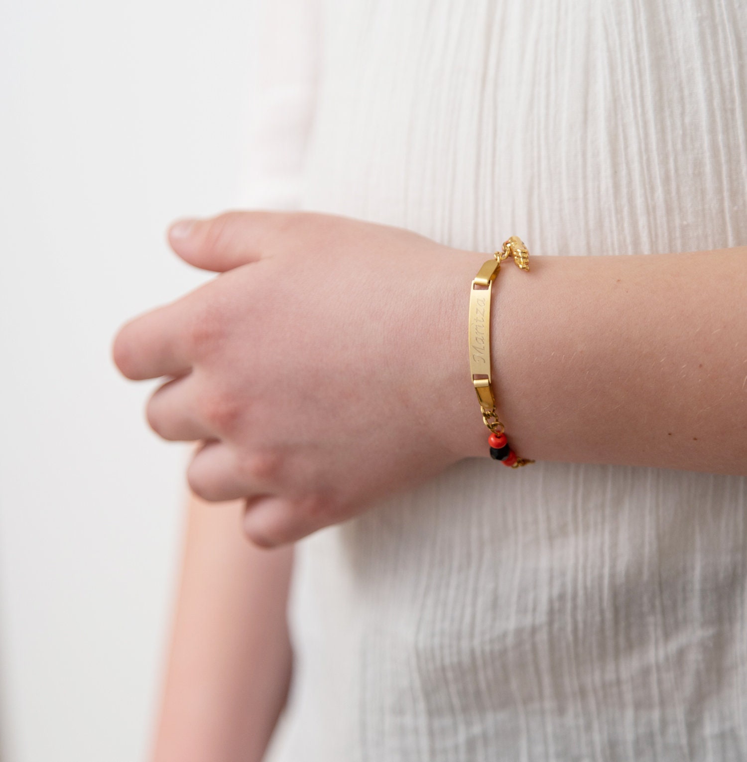 Azabache Bracelet Azabache Bracelet for Babies Pulsera De Etsy