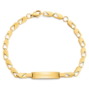Tina&Co Personalized Baby Gifts, Baby Bracelets for Infant Girls,18k Gold Plated   Custom Baby  Toddler   for  Women  Gifts 2313B