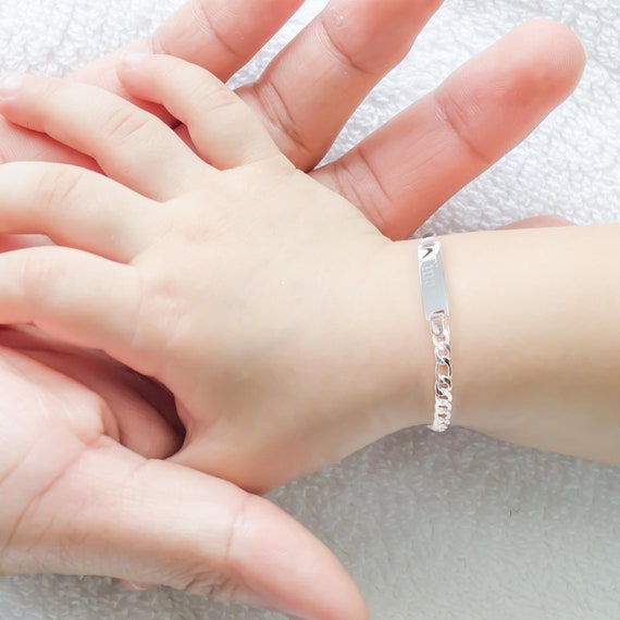 Sterling silver Baby Bracelet Sterling silver Baby Bracelet