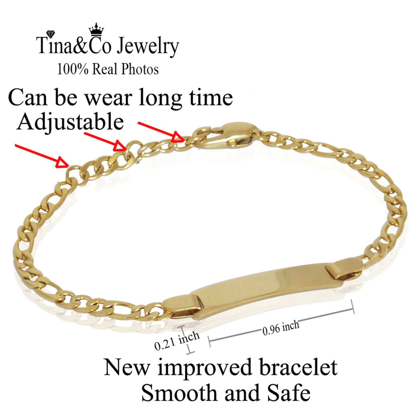 Personalized Baby Bracelet Cuba Link Id Bracelet Cuba Etsy