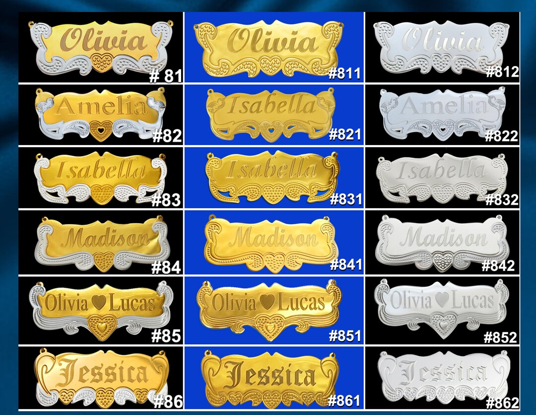 Name Necklace, Name Plate Necklace, Custom Name Necklace, Customized