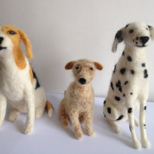 Handmade Needle Felted offers Beagle