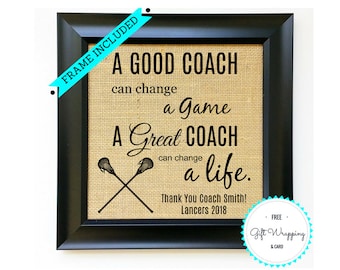 Lacrosse Gift Idea from Team - Coach Gifts Lacrosse - Gifts for Coach - Lacrosse Gift Ideas for Guys - End of Year Coach Gif