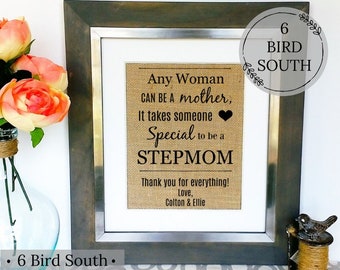 STEPMOM Gift - STEPMOTHER Gift - Mothers Day Gifts for Step Mom Birthday - Gifts for Step Mother Birthday - Custom Mothers Day Present