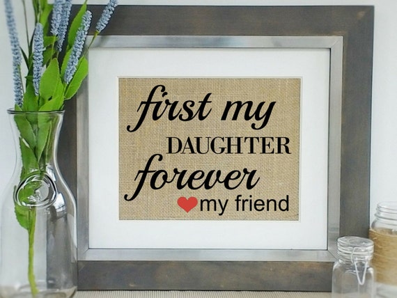 Mother Daughter Gift from Mom, Dad to Daughter Gifts, Birthday