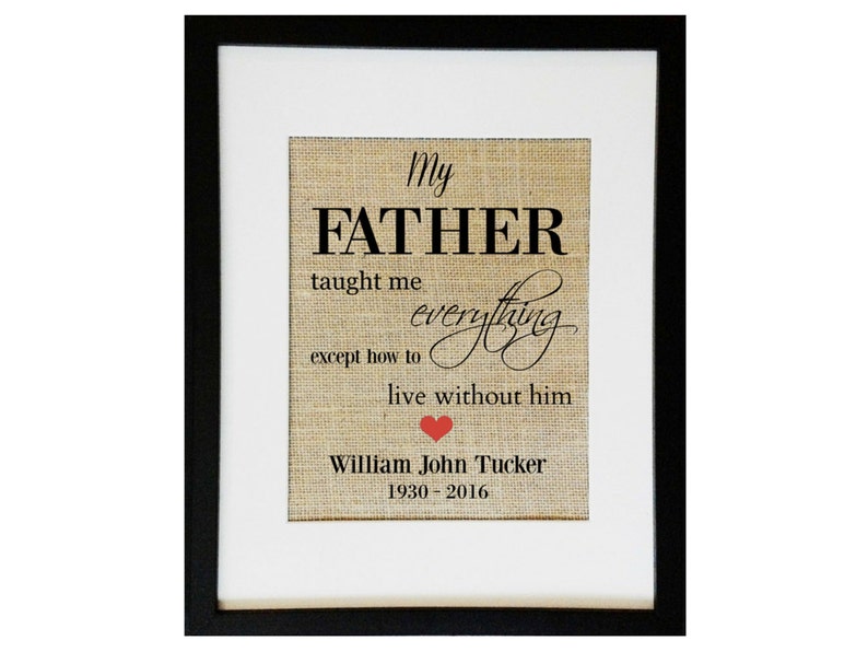 DEATH OF FATHER Sympathy Gifts Condolence Gift for Loss of