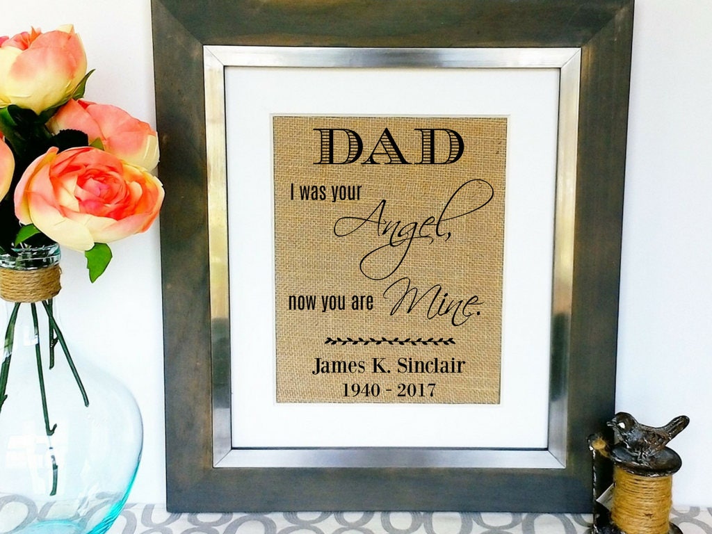 LOSS OF FATHER Dad Condolence Gift Sympathy Gifts for