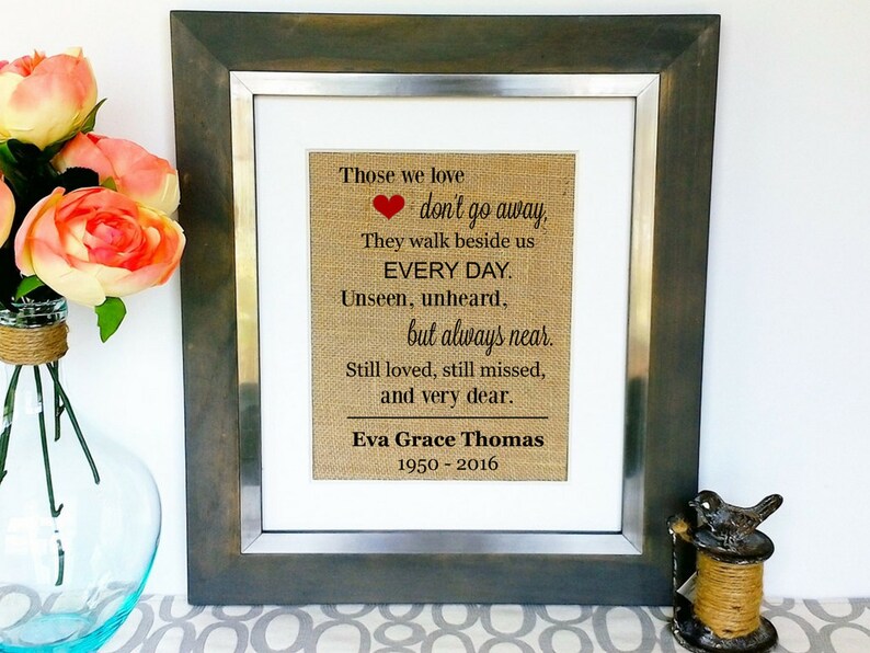 SYMPATHY GIFT for Death of Loved One Sympathy Gifts Loss Etsy