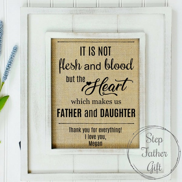 STEPDAD Gift Step Dad Gifts STEPFATHER Gift Step Father Gifts for Daddy from Step Daughter Daughters Fathers Day Gift Birthday Gifts for Dad