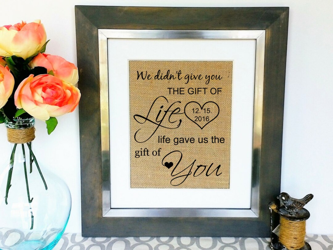 ADOPTION Gifts for Child Parents Adopted Gift for Couples Couple Adopt ...