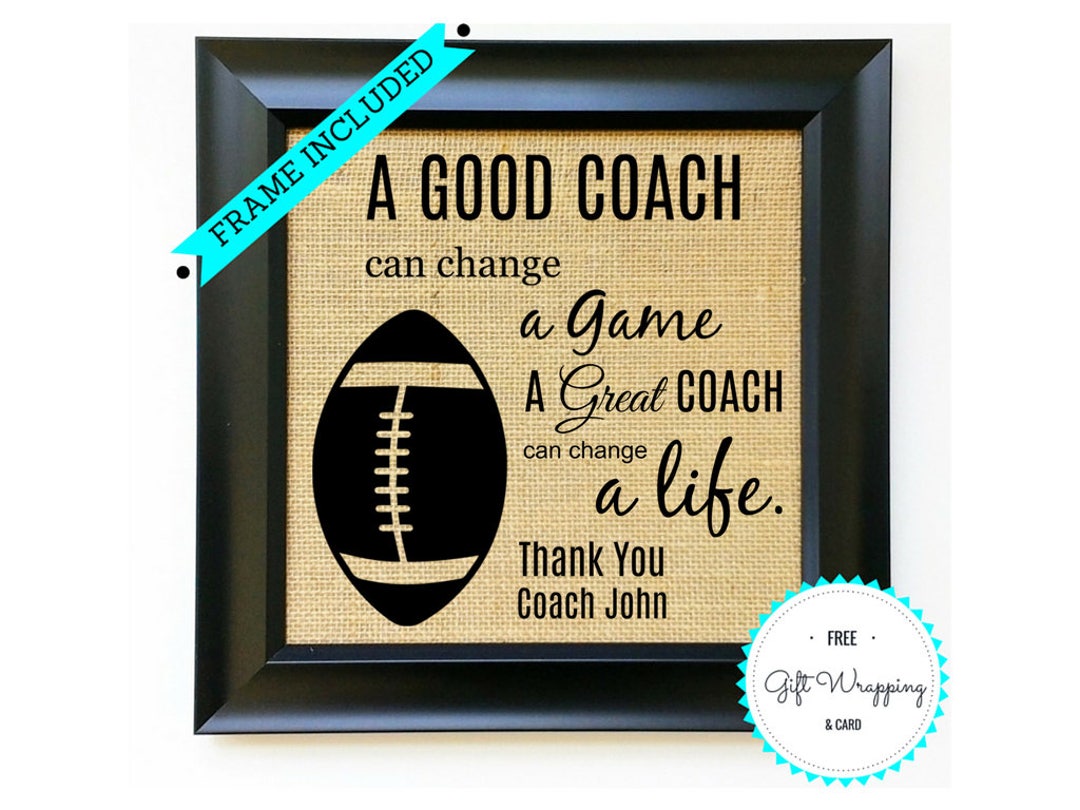 Football Coach Gifts For Coaches End Of Year Thank You Gifts - Etsy