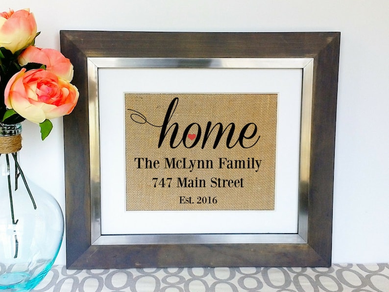 Personalized Housewarming Gift Best House Warming Gifts New Etsy