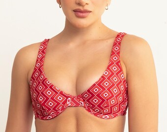Bikini Top Swimsuit Swimwear Bathing Suit Women Fashion Trendy Beachwear Beach Pool Spring Break Active  Bathing KatCow