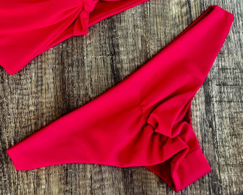 Cheeky Bikini Bottom Seamless Swimsuit Swimwear Women Fashion Etsy