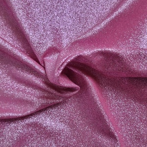 Pink Glitter Fabric | Craft Fabric | Sparkling Sparkly Fabric