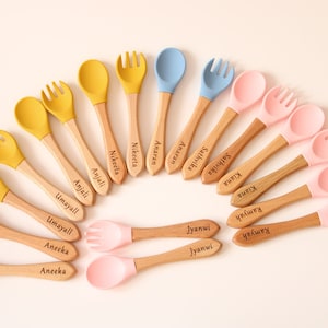 Personalised on sale baby cutlery