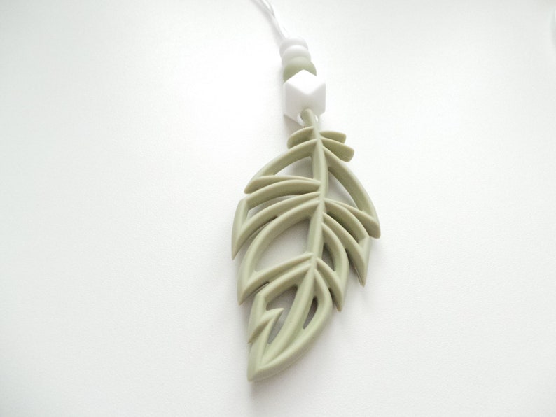 Silicone Nursing Necklace Breastfeeding Necklace Sensory Etsy