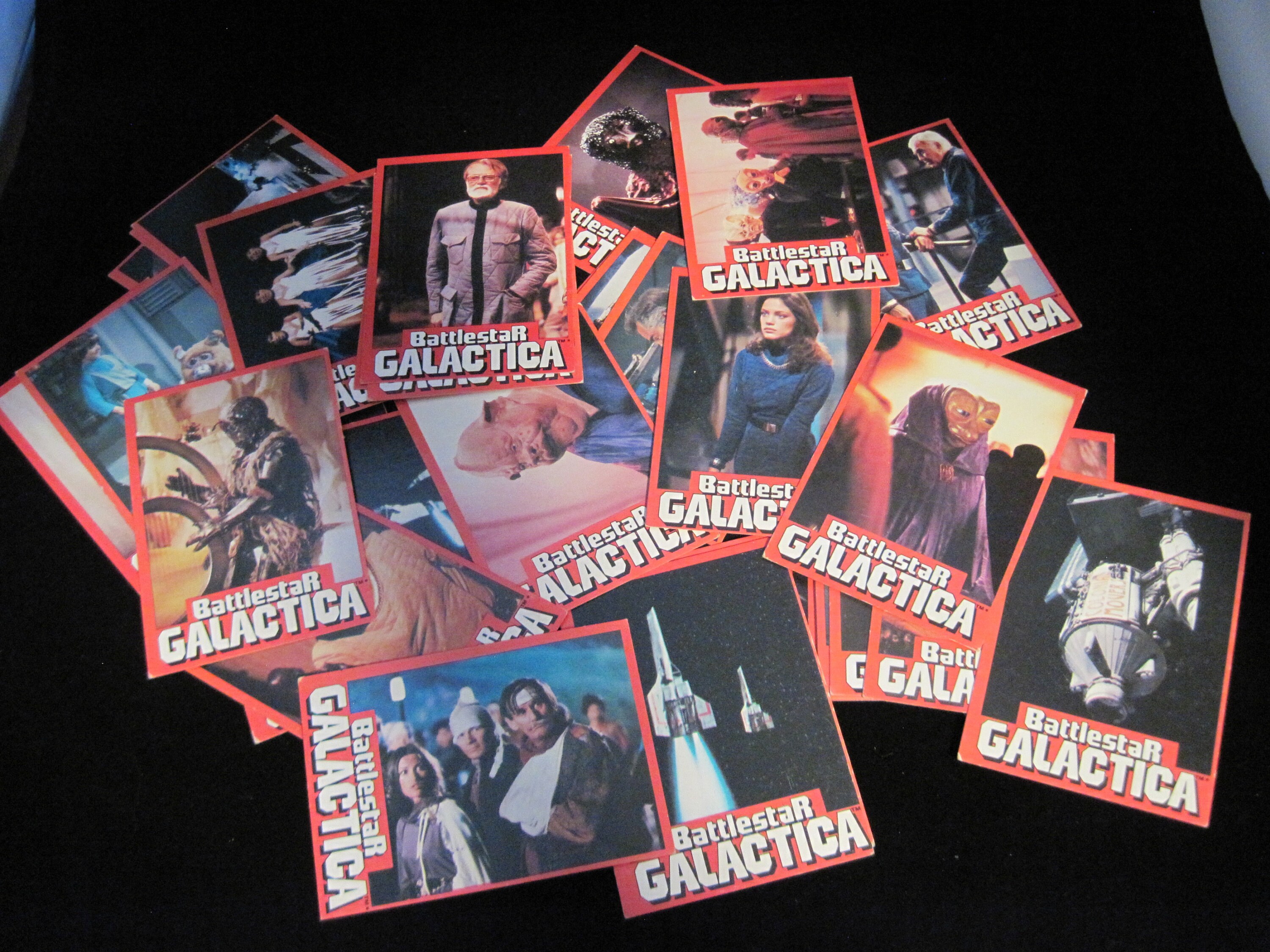 Vintage Battlestar Galactica 1978 Trading Cards Lot of 35 - Etsy