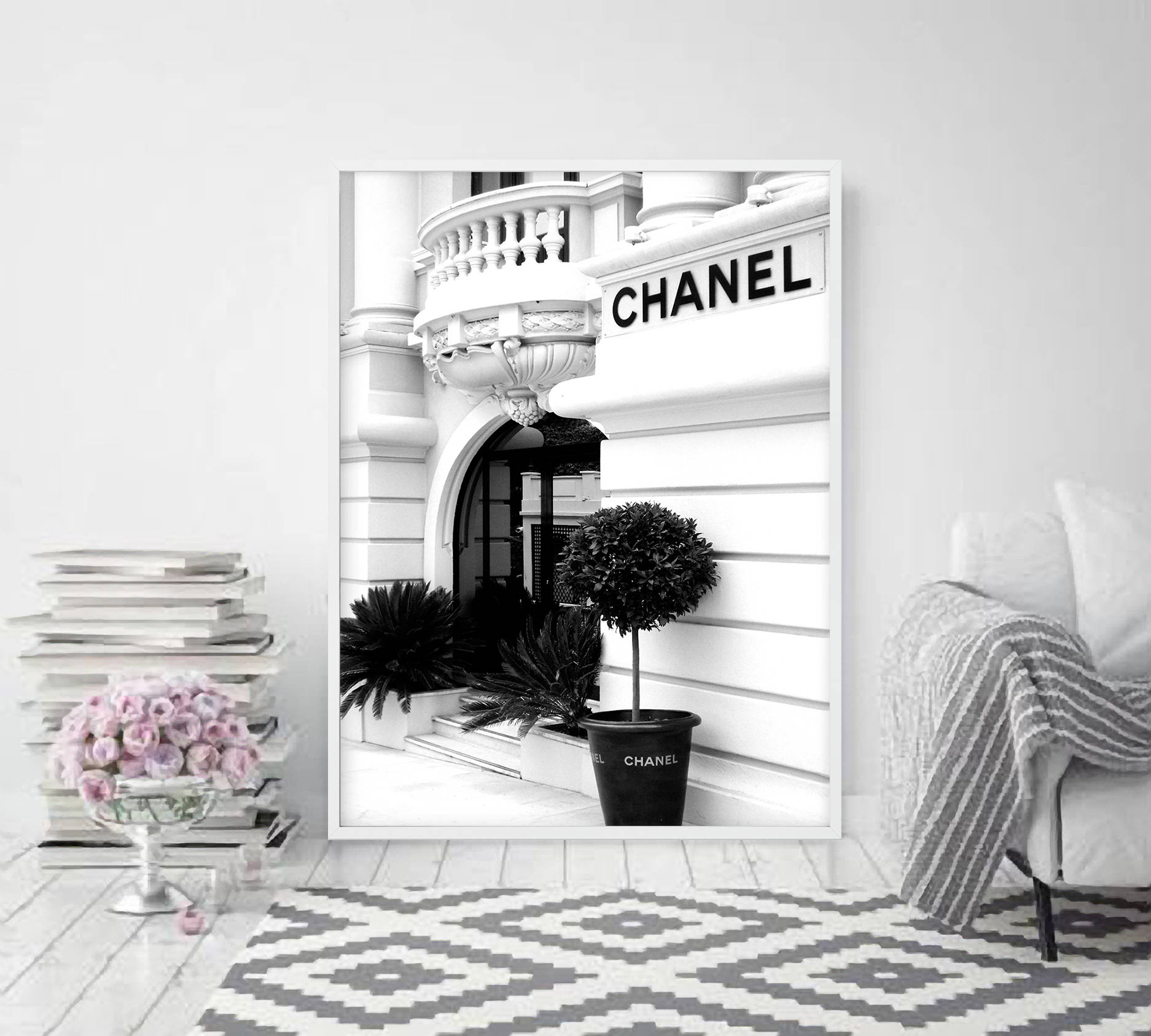 Chanel Print Chanel Poster Chanel Decor Fashion Print Arte Etsy