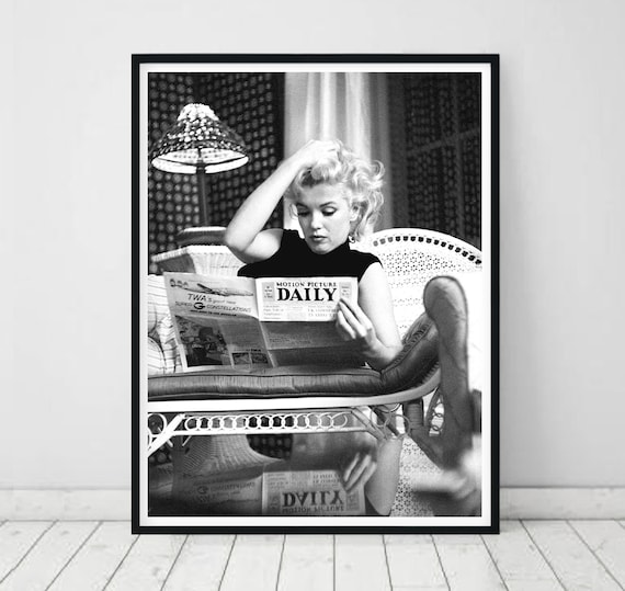 Marilyn Monroe A4 Poster Glossy Print