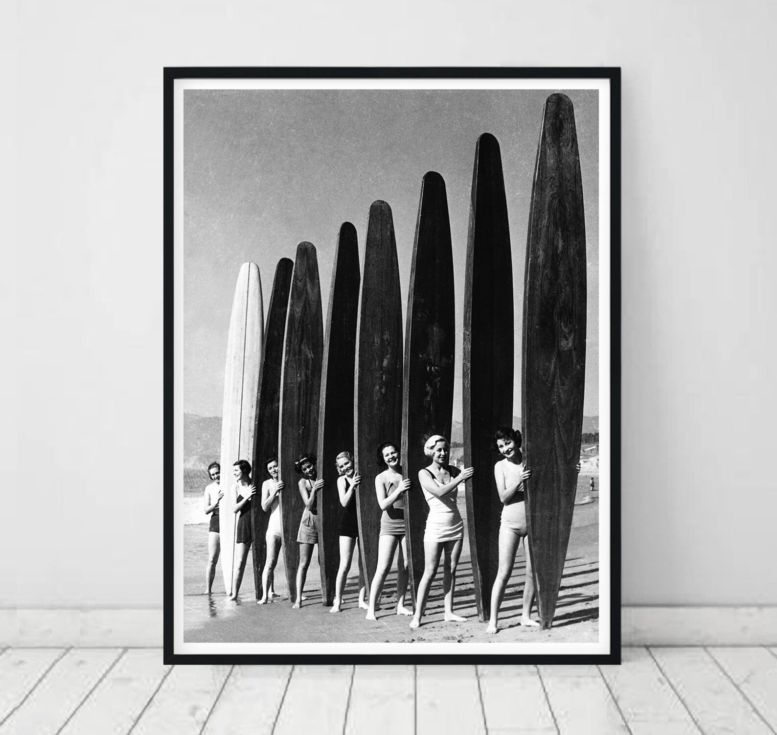 Vintage surfing art Surfing print Surfing art print Surfing Etsy