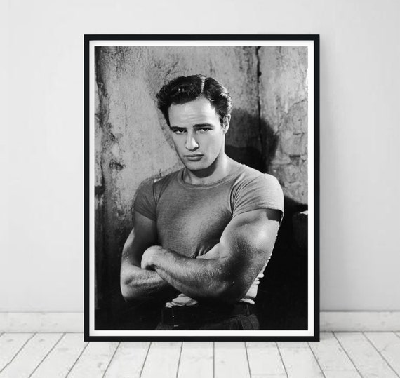 black and white celebrity prints