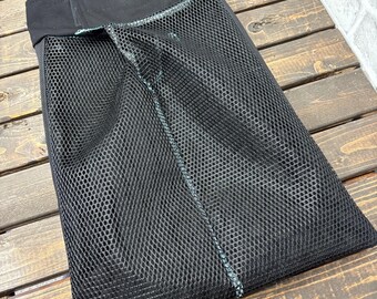 Artículo adicional, parte trasera de malla transpirable para bolsas de arrastre y bolsas de scooter