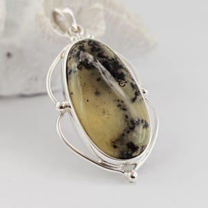 Unique Color Amber Pendant, Natural Baltic Amber And Silver, Genuine Amber Jewelry, Amber Raw Stone, Gift for her, Pendant, unique pendant