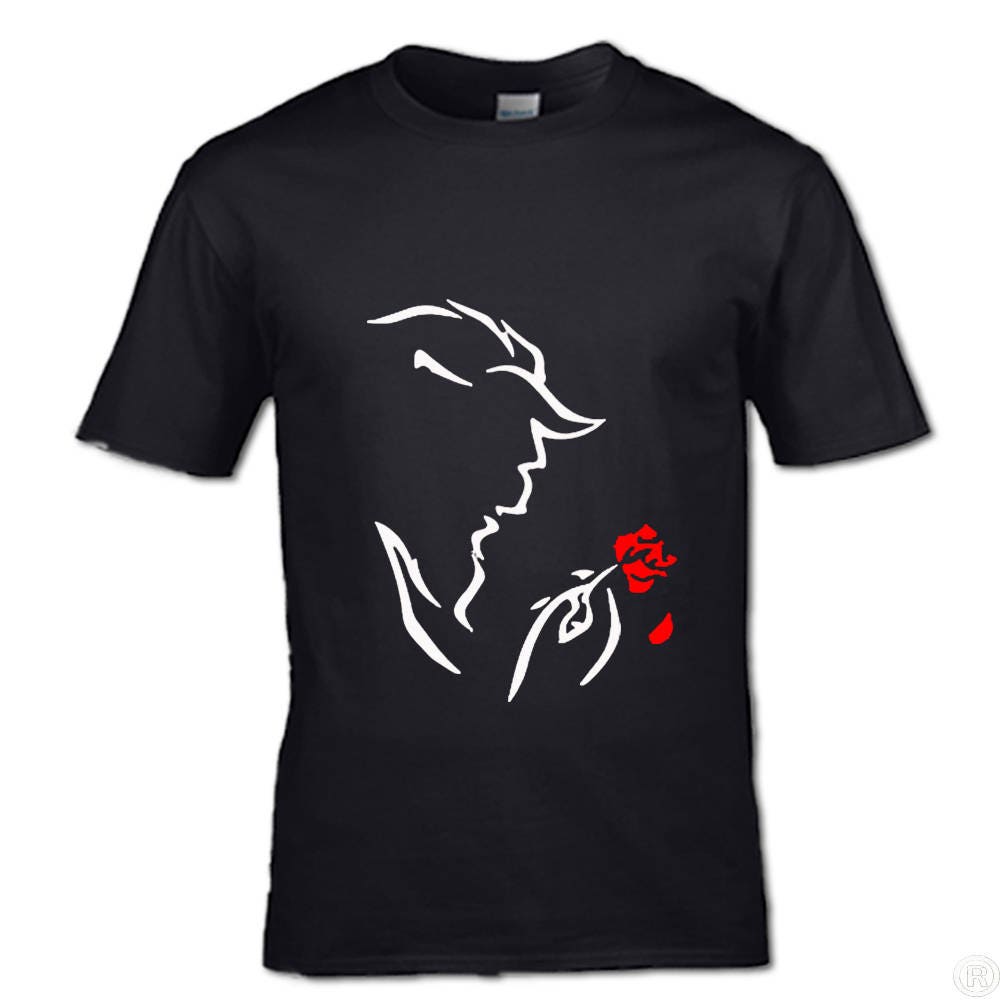 BEAUTY \u0026 BEAST T-shirt Set of 2 Couples 