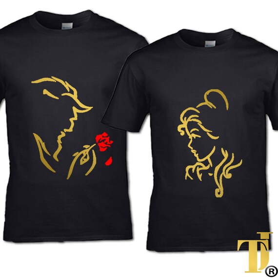 beauty and the beast t shirt
