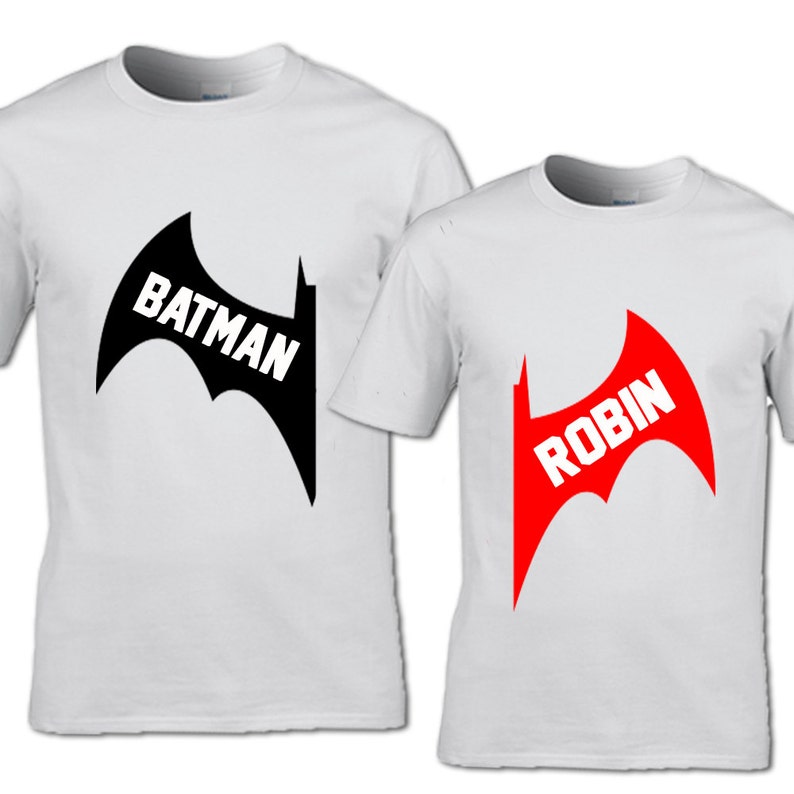 batman and robin t shirt