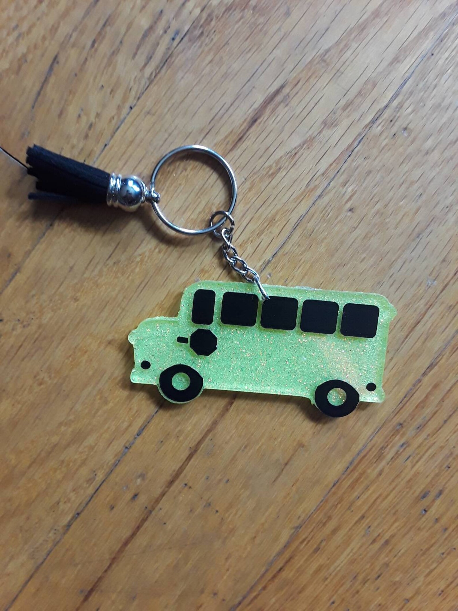 Acrylic Keychain With Glitter Vinyl Decal and Etsy