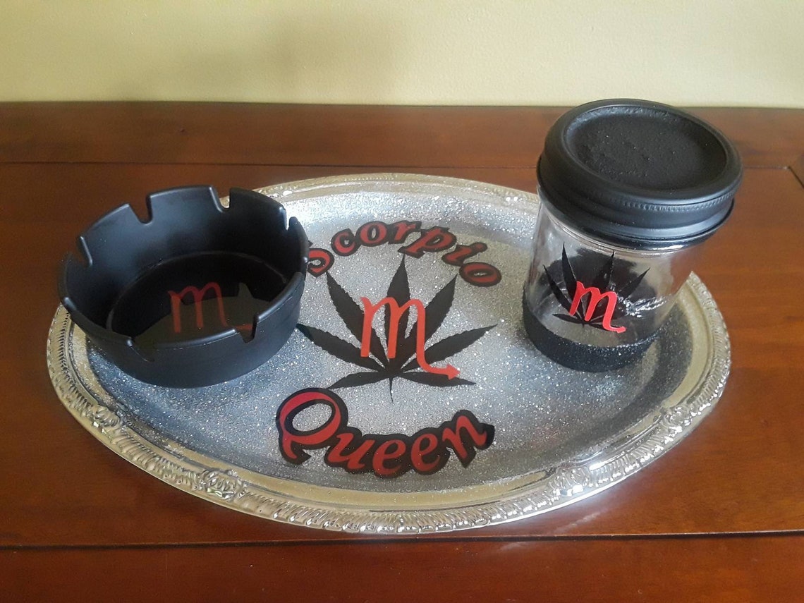 Rolling Tray Set/oval Rolling Tray/custom Rolling Etsy